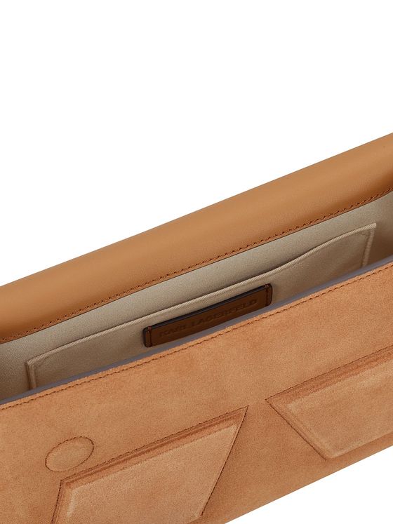 Karl Lagerfeld Ikon Skuldertaske Læder 31 cm