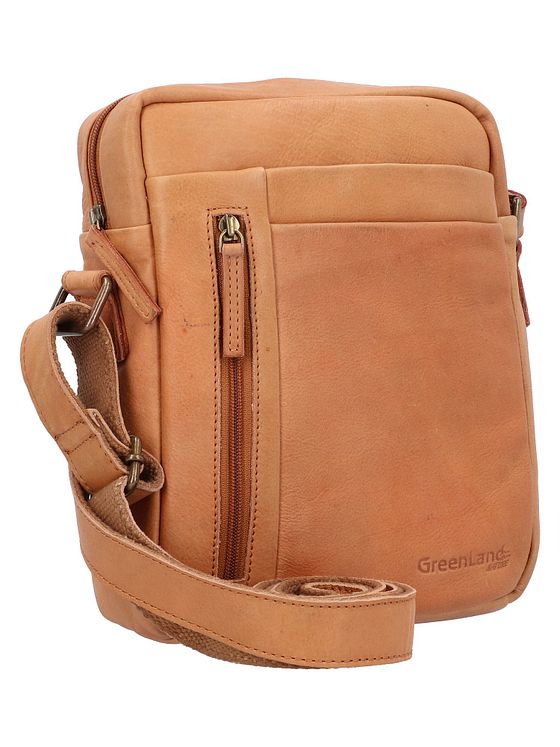 Greenland Nature GreenLand NATURE Skuldertaske Læder 22 cm