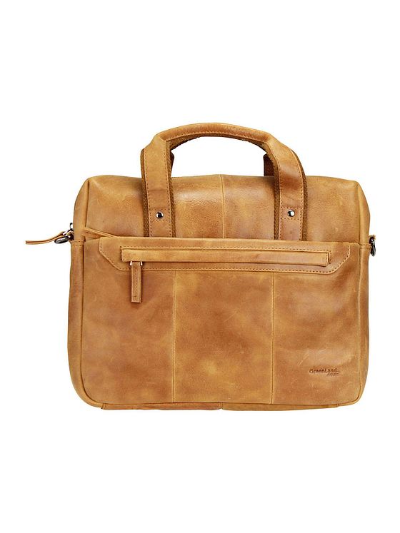 Greenland Nature Let dokumentmappe i læder 37 cm tabletrum Greenland Nature Let dokumentmappe i læder 37 cm tabletrum