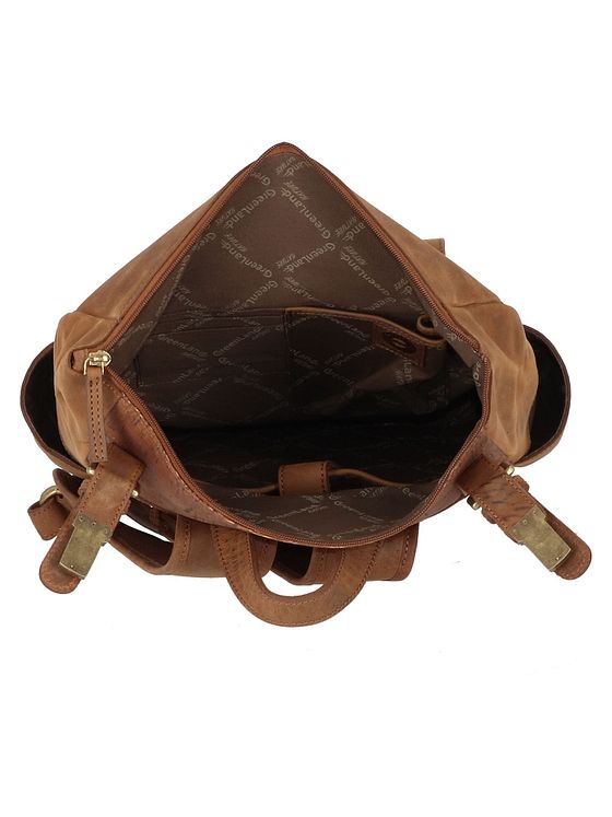 Greenland Nature Nature rygsæk læder 38 cm rum til bærbar computer