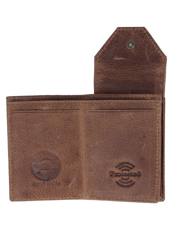 Greenland Nature Montana pung RFID læder 7 cm Greenland Nature Montana pung RFID læder 7 cm