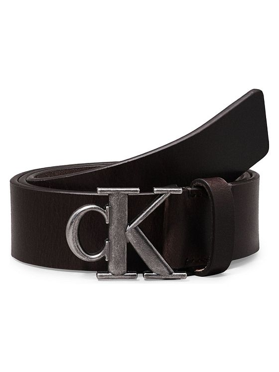 Calvin Klein Jeans Round Mono Pásek Kůže