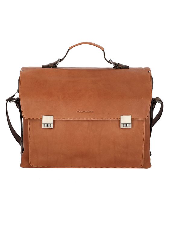 Harold's Ivy dokumentmappe læder 41 cm rum til bærbar computer