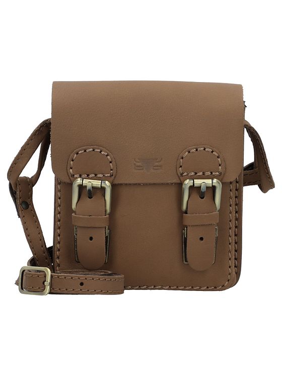 Mika lille skuldertaske i læder 15 cm