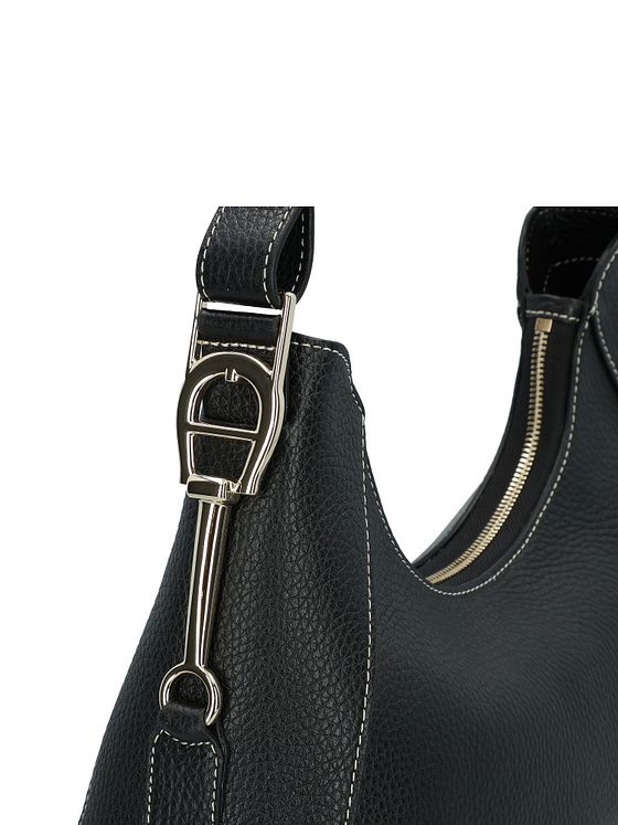 AIGNER Joan Taška přes rameno Kůže 35 cm