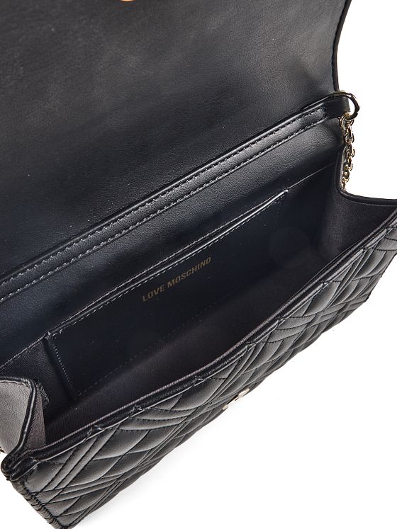 Love Moschino Quilted Crossbody-laukku 22 cm