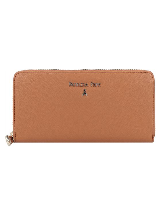 Patrizia Pepe Essentials-pung i læder 19 cm Patrizia Pepe Essentials-pung i læder 19 cm