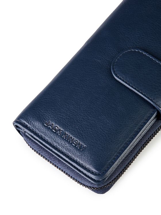 Jack Kinsky Livorno 1026 Peněženka RFID ochrana Kůže 9.5 cm