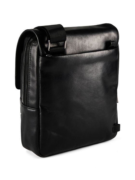 Piquadro Philip Skuldertaske Læder 20 cm