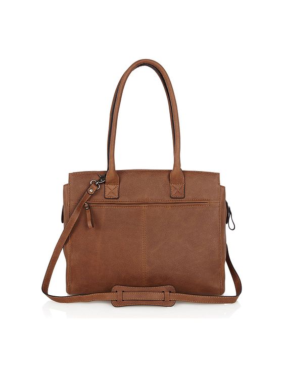 Castelijn & Beerens Carisma skuldertaske RFID-læder 38 cm rum til bærbar computer