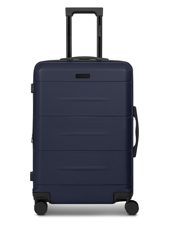 Police London 4 hjul Trolley 64 cm med strækfold