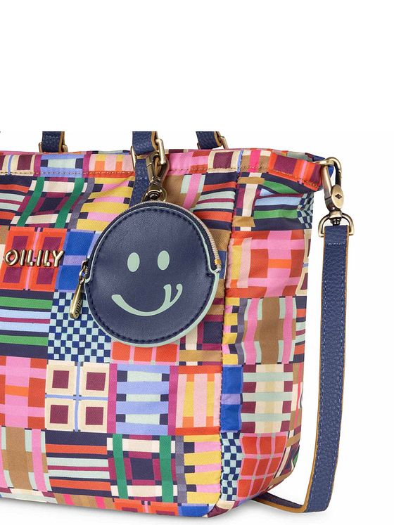 Oilily Tartan Tape Haidy Nákupní taška 26 cm