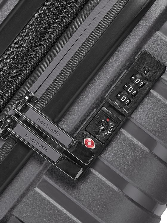 Pactastic Collection 04 THE CABIN + 4 kolečka Kabinkový kufr S 55 cm s roztažitelným záhybem