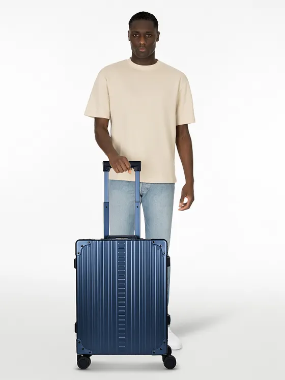 Aleon Traveler Domestic 4-hjulig Cabinväska av Aluminium, 55 cm Aleon Traveler Domestic 4-hjulig Cabinväska av Aluminium, 55 cm