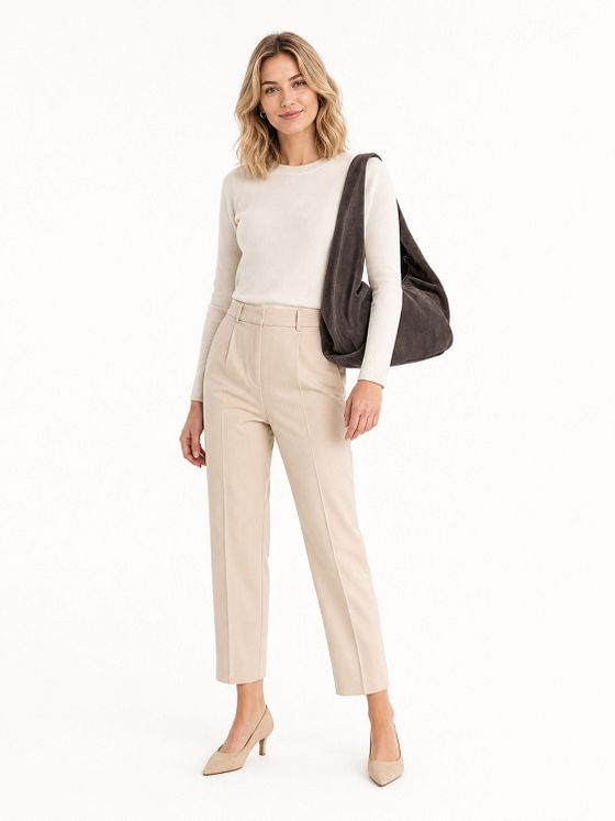 LES VISIONNAIRES Greta Essential Bolsa de hombro Piel natural 43 cm LES VISIONNAIRES Greta Essential Bolsa de hombro Piel natural 43 cm