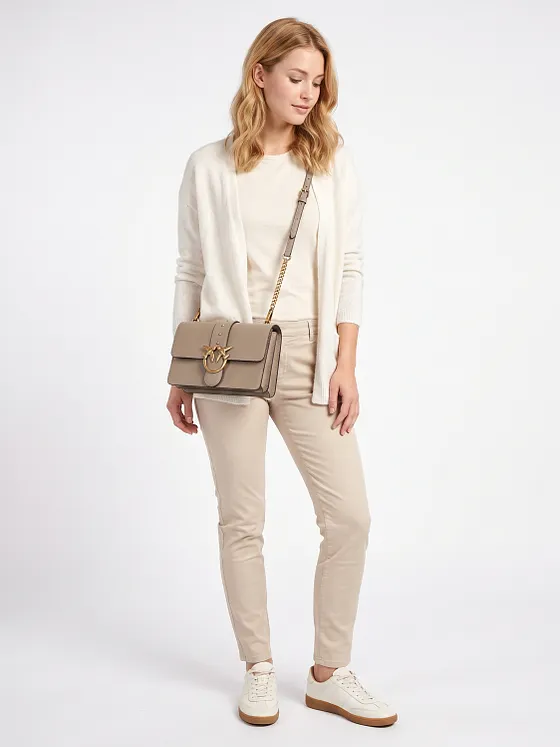PINKO Love One Crossbody taška 27 cm PINKO Love One Crossbody taška 27 cm