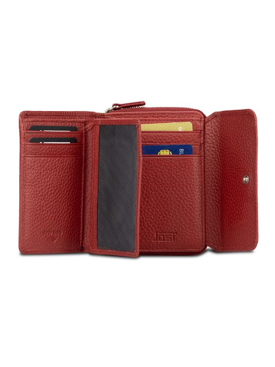 Jost Vika Peněženka RFID ochrana Kůže 10.5 cm