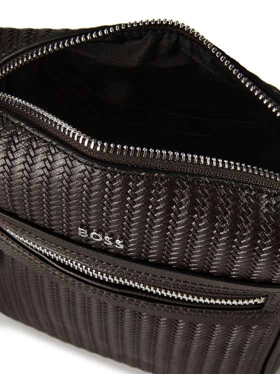 Boss Daxter Skuldertaske Læder 18 cm