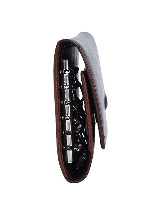 Bric's Monte Rosa nøgleetui i læder 13 cm