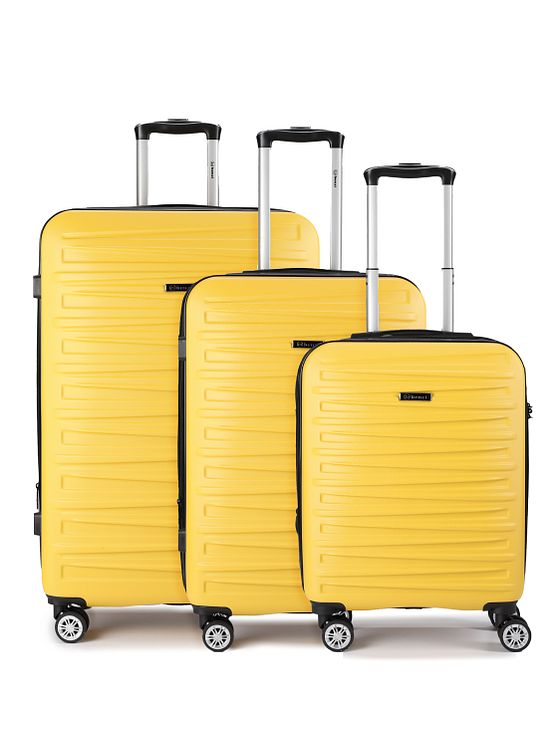 Benzi 5493 4 hjul Kuffert 3-delt med strækfold