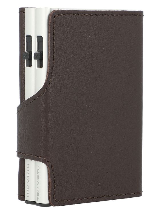 Tru Virtu Click & Slide kreditkortholder pung RFID læder 6,5 cm