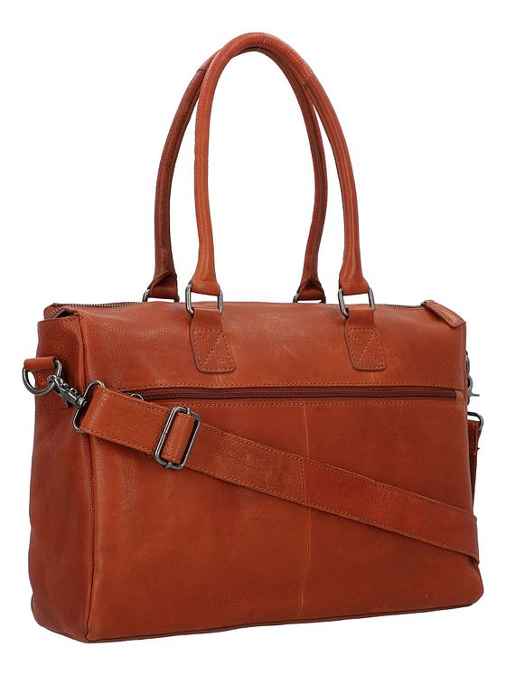 Burkely Antique Avery skuldertaske læder 37 cm rum til bærbar computer