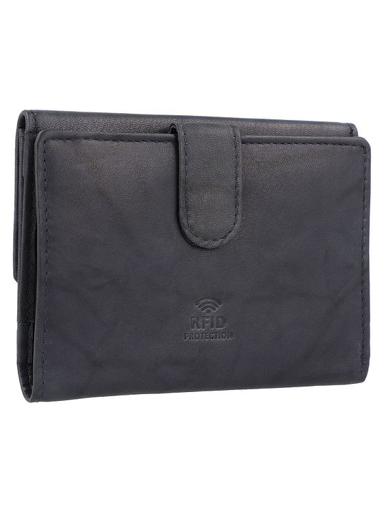 Greenburry Basic-pung i RFID-læder 13 cm