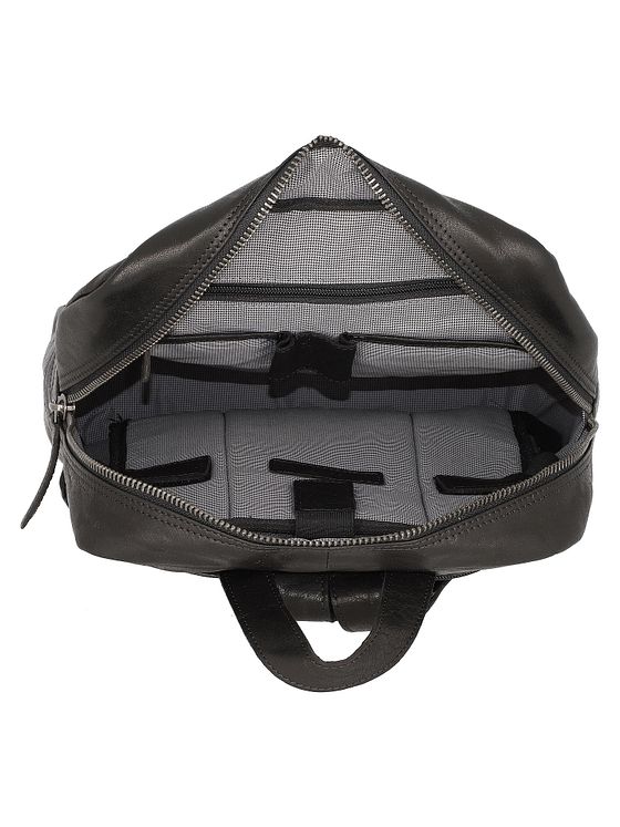 Spikes & Sparrow Bronco batoh kožený 34 cm přihrádka na notebook