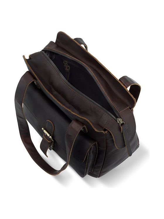 KLONDIKE 1896 Rush Zoe skuldertaske i læder 26 cm