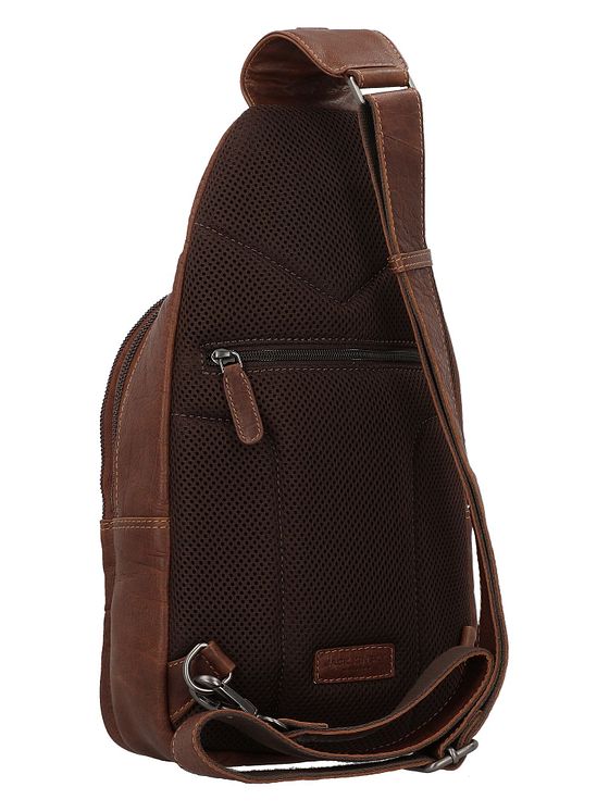 Jack Kinsky Porto 12 skuldertaske i læder 38 cm