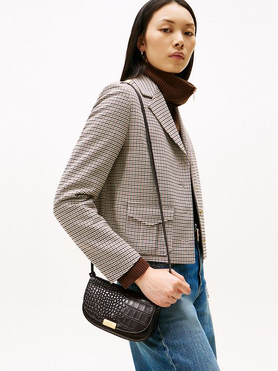 Tommy Hilfiger TH Party Skuldertaske Læder 20 cm