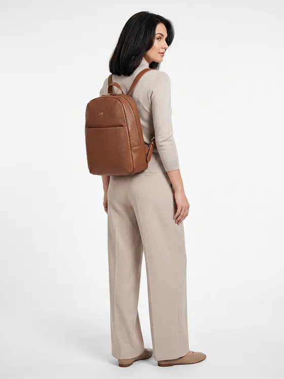 Braun Büffel Hanna Bolsos mochila S Piel natural 31 cm Braun Büffel Hanna Bolsos mochila S Piel natural 31 cm