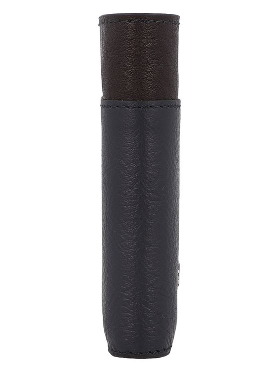 Piquadro Black Square Kreditkortetui RFID-beskyttelse Læder 9 cm