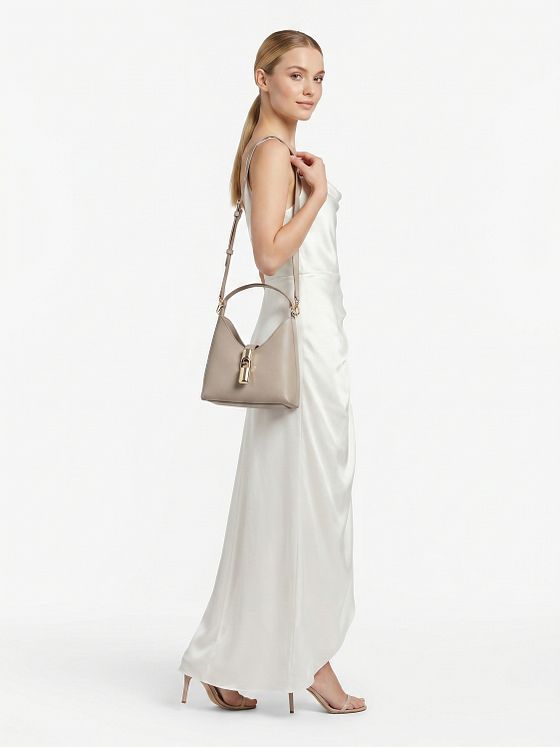 Furla Goccia Mini Bolso Piel natural 18 cm Furla Goccia Mini Bolso Piel natural 18 cm