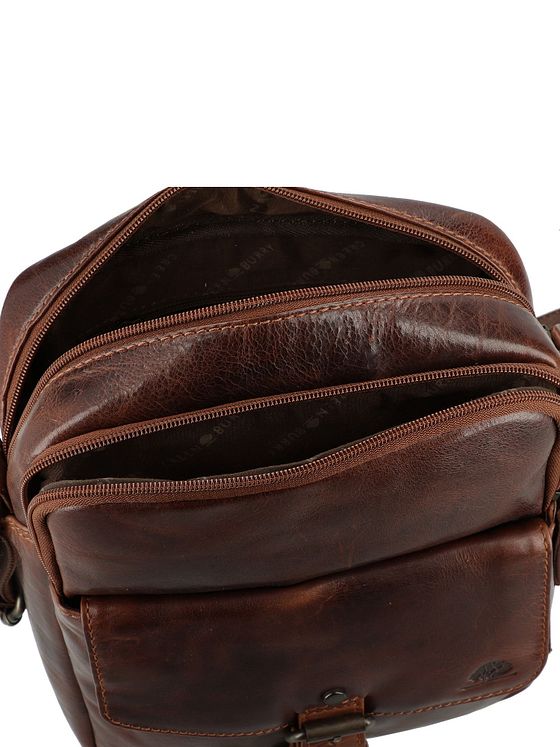 Greenburry Rugged Skuldertaske Læder 21 cm