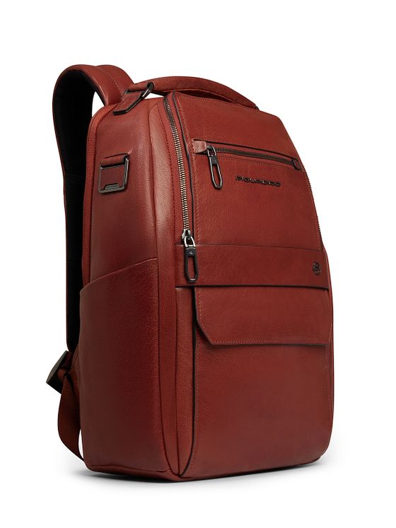 Piquadro Solm Daypack Læder 39 cm Laptoprum