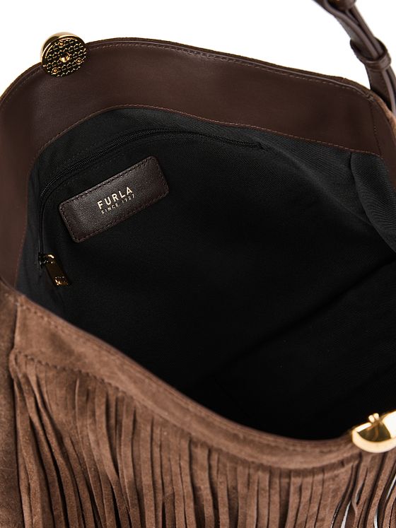 Furla Sfera Bolsa de hombro L Piel natural 37 cm Furla Sfera Bolsa de hombro L Piel natural 37 cm