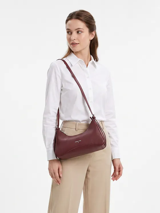 Patrizia Pepe Bolsa de hombro Piel natural 28 cm Patrizia Pepe Bolsa de hombro Piel natural 28 cm