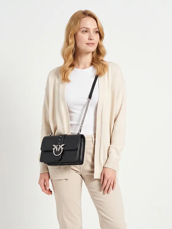 PINKO Love One Crossbody taška 27 cm PINKO Love One Crossbody taška 27 cm