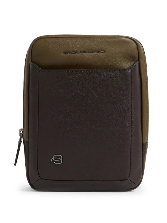 Piquadro Black Square Bolsa de hombro Piel natural 17 cm Piquadro Black Square Bolsa de hombro Piel natural 17 cm