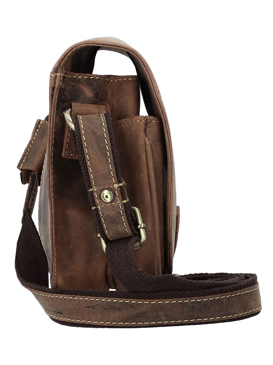 Greenburry Vintage skuldertaske i læder 16 cm Greenburry Vintage skuldertaske i læder 16 cm