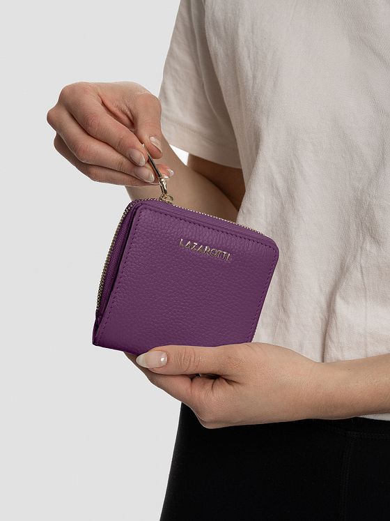 Lazarotti Bologna Leather Pung Læder 10 cm