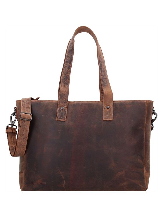 Plevier Shopper taske læder 41 cm laptop-rum Plevier Shopper taske læder 41 cm laptop-rum