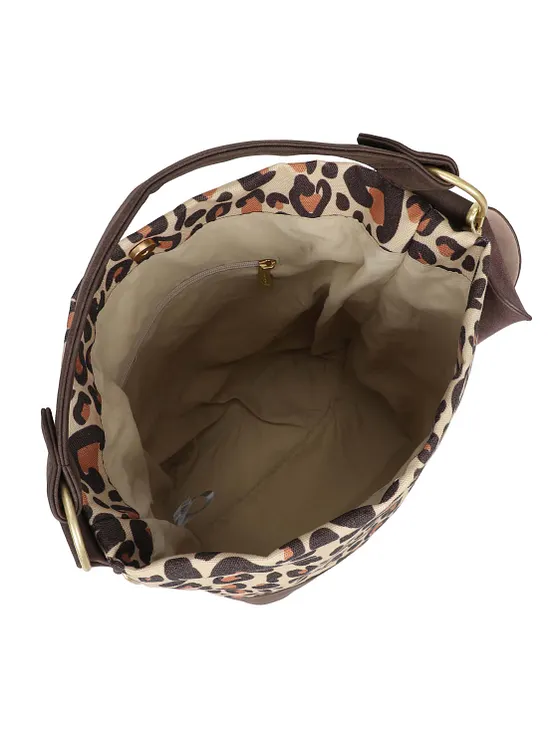 Fritzi aus Preußen Izzy07 Limited Leo Camel Skuldertaske 25 cm Fritzi aus Preußen Izzy07 Limited Leo Camel Skuldertaske 25 cm