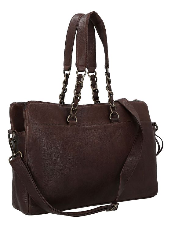 Cowboysbag Chained Barton Skuldertaske Læder 40 cm