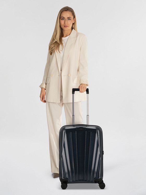 Samsonite Major-Lite 4 kolečka Kabinkový kufr 55 cm s roztažitelným záhybem