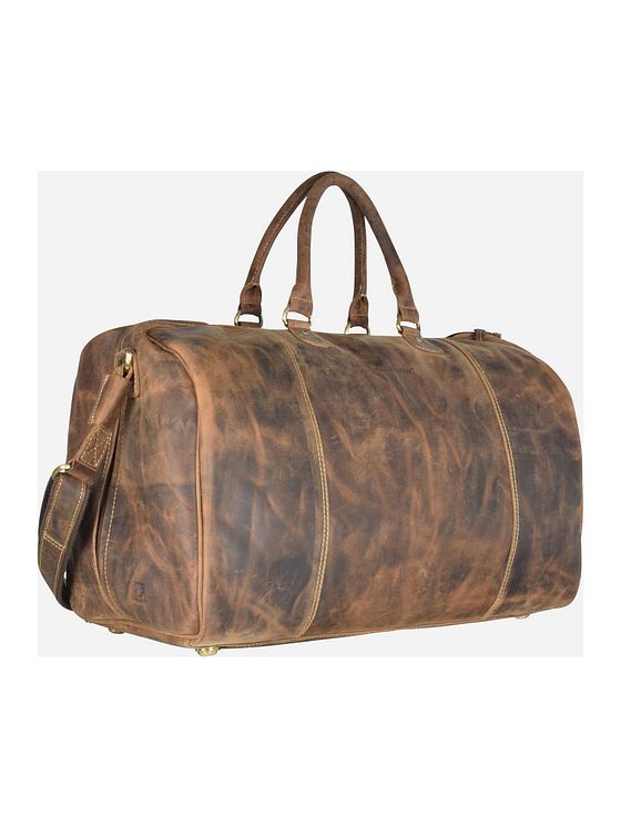 Greenburry Vintage rejsetaske i læder 42 cm