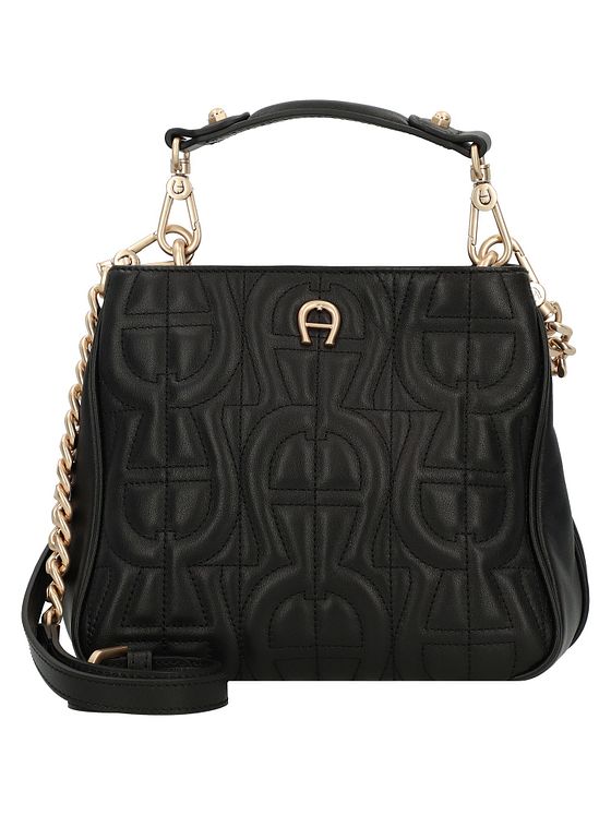 AIGNER Diadora håndtaske i læder 20 cm