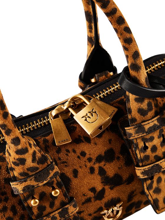 PINKO Bowling Bag Håndtaske Læder 29 cm