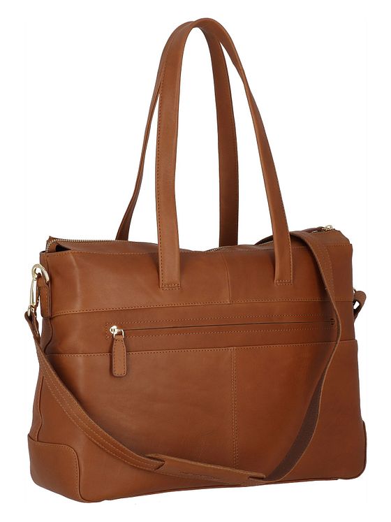 Plevier Edge Dokumenttaske RFID-beskyttelse Læder 40 cm Laptoprum